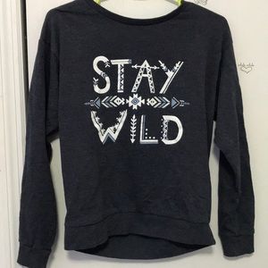 “Stay Wild” Sweater